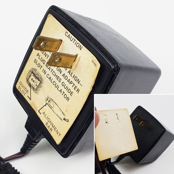 Texas Instruments TI Calculator Vintage Power Supply Model AC 9131 Made USA - Picture 5 of 8